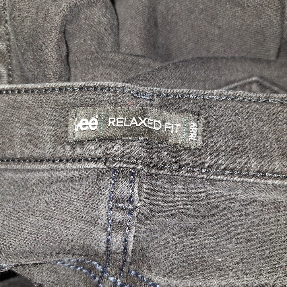 Lee women's relaxed fit black jeans size 18 short - Picture 4 of 5